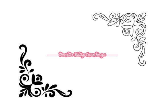 Download Elegant Scrollwork Corner Decoration - Decor Collection