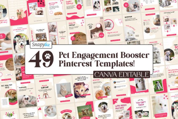 Download Pet Engagement Booster Pinterest Temp - Premium Resources